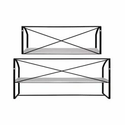 Stratton Home Decor Modern Farmhouse Wall Shelf 2-piece Set 6 Stratton Home Decor Modern Farmhouse Wall Shelf 2-piece Set -Stratton Home Decor shop unnamed file 1005