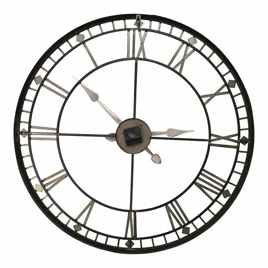 Stratton Home Decor Oversized Industrial Austin Wall Clock 5 Stratton Home Decor Oversized Industrial Austin Wall Clock - Image 5