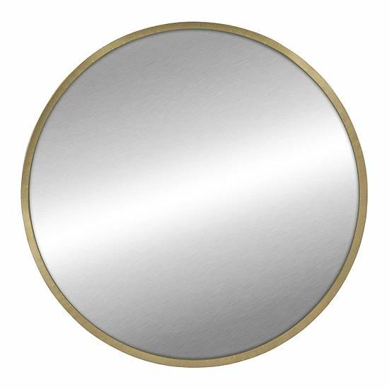 Stratton Home Decor Ava Round Gold Mirror 1 Stratton Home Decor Ava Round Gold Mirror