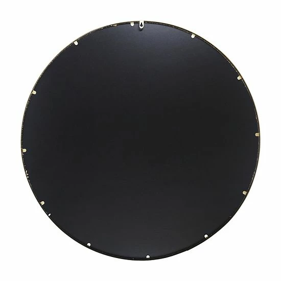 Stratton Home Decor Ava Round Gold Mirror 4 Stratton Home Decor Ava Round Gold Mirror - Image 4