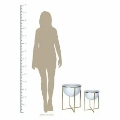 Stratton Home Decor Modern Plant Stand 2-piece Set -Stratton Home Decor shop unnamed file 1038