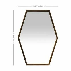 Stratton Home Decor JoJo Geometric Wood Wall Mirror -Stratton Home Decor shop unnamed file 1042