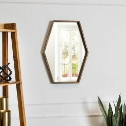 Stratton Home Decor JoJo Geometric Wood Wall Mirror -Stratton Home Decor shop unnamed file 1044