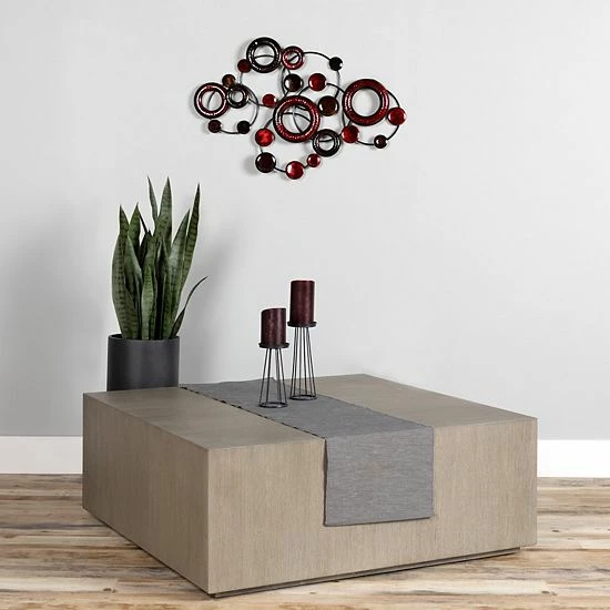 Stratton Home Decor Metallic Circles Wall Decor 7 Stratton Home Decor Metallic Circles Wall Decor - Image 7