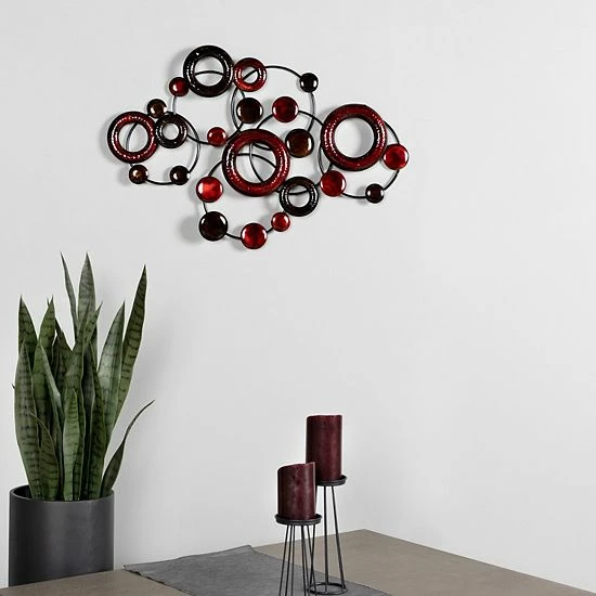 Stratton Home Decor Metallic Circles Wall Decor 8 Stratton Home Decor Metallic Circles Wall Decor - Image 8