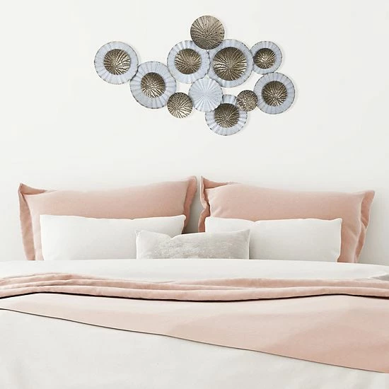 Stratton Home Decor Modern Blue Floral Print Hanger Frame Wall Art 2 Stratton Home Decor Modern Blue Floral Print Hanger Frame Wall Art - Image 2