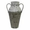 Stratton Home Decor Two Tone Distressed Vase
