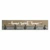 Stratton Home Decor "Sweet Home" 5-Hook Wall Decor