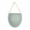 Stratton Home Decor Boho Green Ceramic Hanging Planter