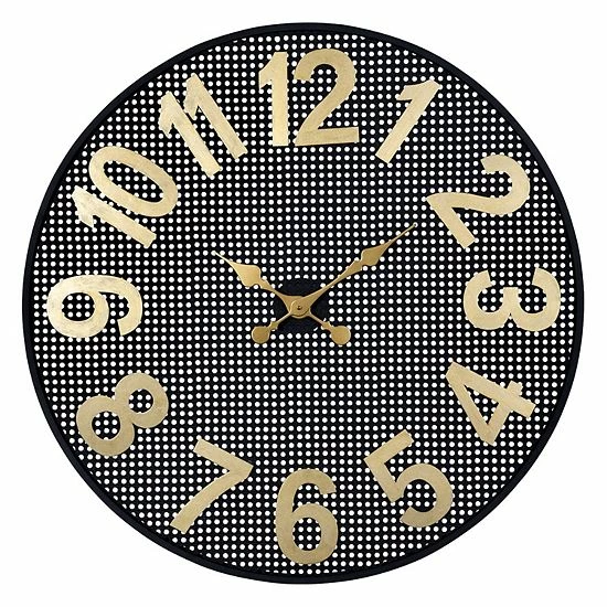 Stratton Home Decor Modern 31.5" Rowan Wall Clock 1 Stratton Home Decor Modern 31.5" Rowan Wall Clock