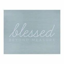 Stratton Home Decor Farmhouse Blessed Beyond Measure Wall Art
