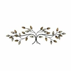 Stratton Home Decor Blowing Leaves Metal Wall Decor