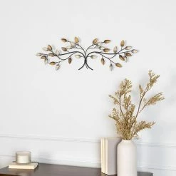 Stratton Home Decor Blowing Leaves Metal Wall Decor -Stratton Home Decor shop unnamed file 1198