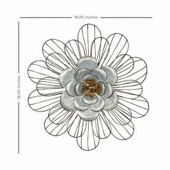 Stratton Home Decor "Galvanized Daisy" Wall Decor -Stratton Home Decor shop unnamed file 12
