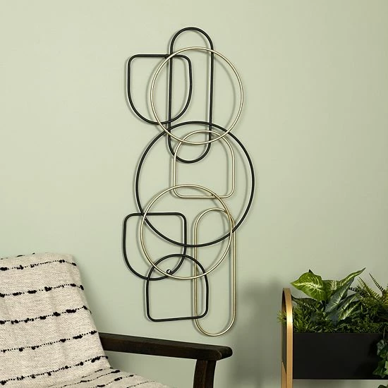 Stratton Home Decor Abstract Shapes Wall Decor 2 Stratton Home Decor Abstract Shapes Wall Decor - Image 2