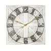 Stratton Home Decor Rustic Farmhouse Wall Clock