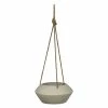 Stratton Home Decor Light Gray Hanging Planter Wall Decor