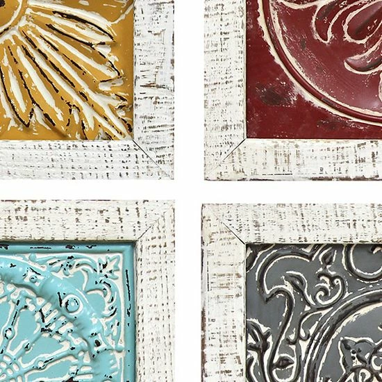 Stratton Home Decor Medallion Wall Decor 4-piece Set 3 Stratton Home Decor Medallion Wall Decor 4-piece Set - Image 3