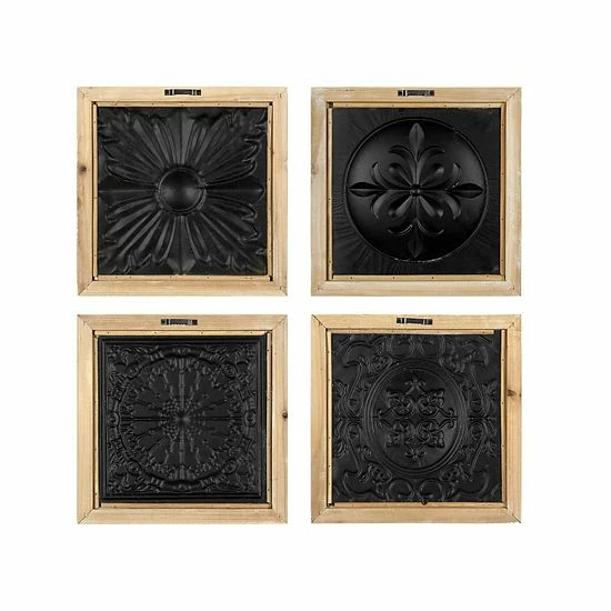 Stratton Home Decor Medallion Wall Decor 4-piece Set 4 Stratton Home Decor Medallion Wall Decor 4-piece Set - Image 4