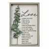 Stratton Home Decor Love Is Patient, Love Is Kind Wall Art