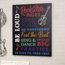 Stratton Home Decor Rockstar Rules Wall Art 7 Stratton Home Decor Rockstar Rules Wall Art -Stratton Home Decor shop unnamed file 1351