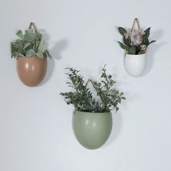 Stratton Home Decor Boho White Ceramic Hanging Planter -Stratton Home Decor shop unnamed file 1356