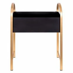 Stratton Home Decor Modern Arched Plant Stand Floor Decor