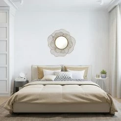 Stratton Home Decor Stella Abstract Geometric Floral Wall Mirror -Stratton Home Decor shop unnamed file 1381