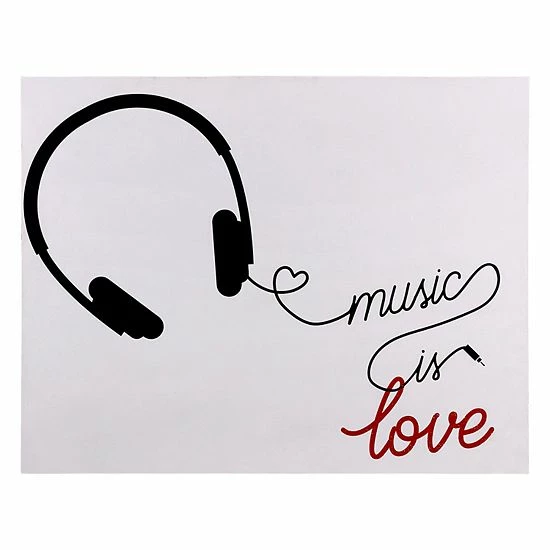 Stratton Home Decor Music Is Love Wall Art 1 Stratton Home Decor Music Is Love Wall Art