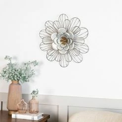 Stratton Home Decor "Galvanized Daisy" Wall Decor -Stratton Home Decor shop unnamed file 14