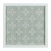 Stratton Home Decor Farmhouse White And Green Tile Framed Wall Art