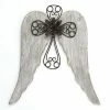 Stratton Home Decor Angel Wing Cross Wall Decor