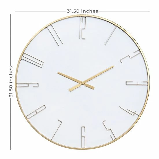 Stratton Home Decor Miles Wall Clock 6 Stratton Home Decor Miles Wall Clock - Image 6