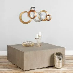 Stratton Home Decor Metallic Circles Wall Decor -Stratton Home Decor shop unnamed file 1460