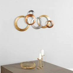 Stratton Home Decor Metallic Circles Wall Decor -Stratton Home Decor shop unnamed file 1461