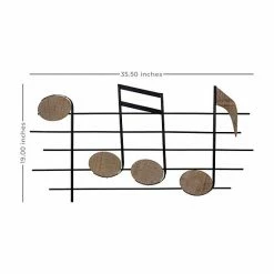 Stratton Home Decor Musical Notes Wall Decor -Stratton Home Decor shop unnamed file 149