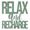 Stratton Home Decor Relax Recharge Wall Decor