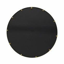 Stratton Home Decor 28" Aubrey Gold Metal Wall Mirror -Stratton Home Decor shop unnamed file 1520