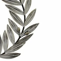 Stratton Home Decor Distressed White Metal Wreath Wall Decor -Stratton Home Decor shop unnamed file 1546