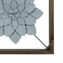 Stratton Home Decor Blue Flower Wall Decor -Stratton Home Decor shop unnamed file 1552