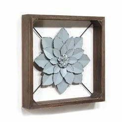 Stratton Home Decor Blue Flower Wall Decor -Stratton Home Decor shop unnamed file 1556