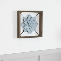 Stratton Home Decor Blue Flower Wall Decor -Stratton Home Decor shop unnamed file 1558