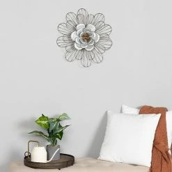 Stratton Home Decor "Galvanized Daisy" Wall Decor -Stratton Home Decor shop unnamed file 16