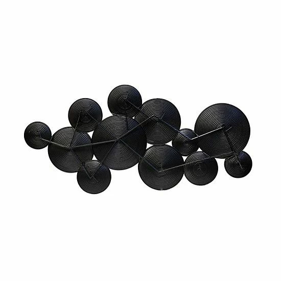 Stratton Home Decor Textured Plates Metal Wall Art 4 Stratton Home Decor Textured Plates Metal Wall Art - Image 4