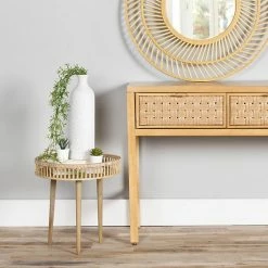 Stratton Home Decor Rattan Side Table -Stratton Home Decor shop unnamed file 1629