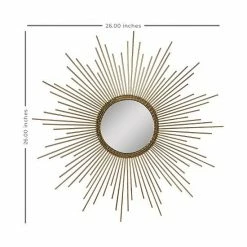 Stratton Home Decor Andrea Sunburst Wall Mirror -Stratton Home Decor shop unnamed file 1683