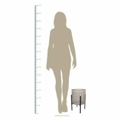 Stratton Home Decor Faux Cane Webb Planter Floor Decor -Stratton Home Decor shop unnamed file 170