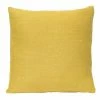 Stratton Home Decor Tweed Square Pillow Mustard