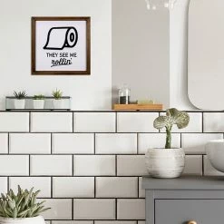 Stratton Home Decor Rolling Toilet Paper Bathroom Framed Wall Art 8 Stratton Home Decor Rolling Toilet Paper Bathroom Framed Wall Art -Stratton Home Decor shop unnamed file 1718