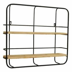 Stratton Home Decor Metal And Wood Wall Shelf -Stratton Home Decor shop unnamed file 1745